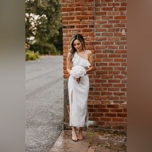 Show Me Your Mumu Florentine White Dress